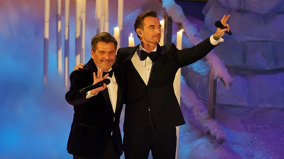 Florian Silbereisen und Thomas Anders beim Adventsfest der 100.000 Lichter