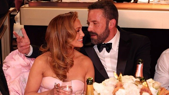 Jennifer Lopez und Ben Affleck bei den 81. Golden Globe Awards