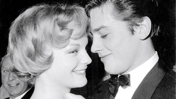 Romy Schneider und Alain Delon, 1959