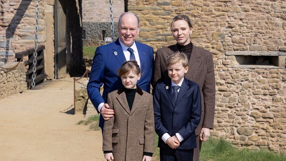die Fürstenfamilie von Monacco