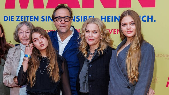 Brigitte Liefers-Wähner, Lilly Anna Sophia Liefers, Jan Josef Liefers, Anna Loos und Polina Liefers