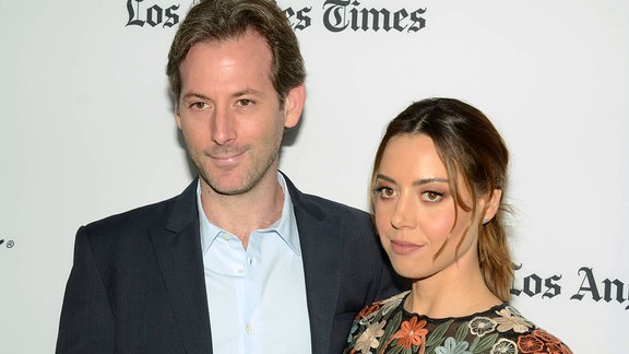 Aubrey Plaza and Jeff Baena kommen zum Los Angeles Film Festival, 2017