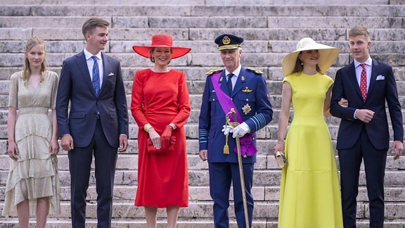 Die Belgische Königsfamilie.