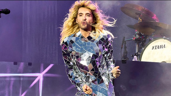 Bill Kaulitz von Tokio Hotel live auf dem Summerdays Festival bei den Quaianlagen am Bodensee.
