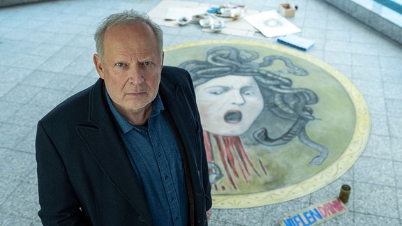 Kommissar Klaus Borowski (Axel Milberg) in einer Szene aus dem «Tatort: Borowski und das Haupt der Medusa».