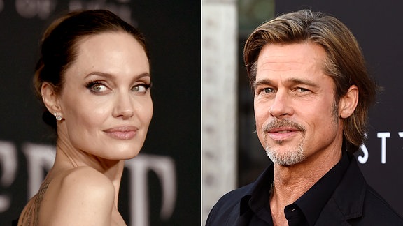 Brad Pitt und Angelina Jolie