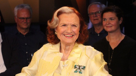 Brigitte Antonius als Gast bei der NDR Talkshow in Hamburg
