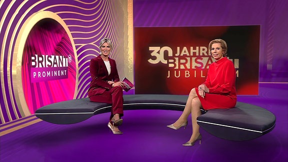 Kamilla Senjo und Leontine von Schmettow im Studio