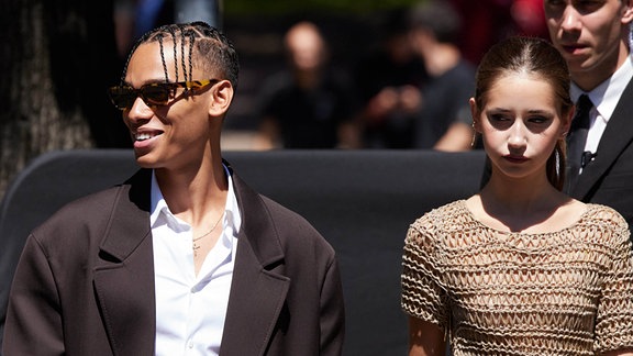 Alexandre Grimaldi und Savannah Hennessy