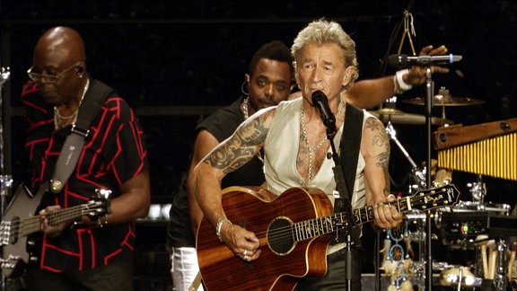 Peter Maffay auf der Bühne.