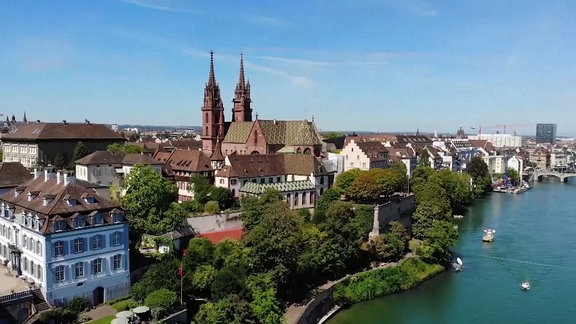 Blick auf Basel.