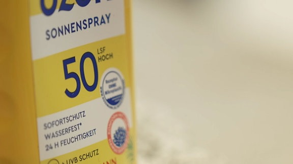 Sonnencreme mit LSF 50