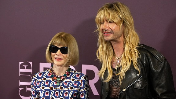 Anna Wintour und Bill Kaulitz