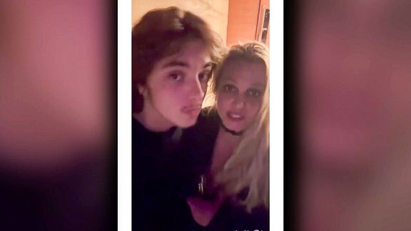 Britney Spears mit ihrem Sohn