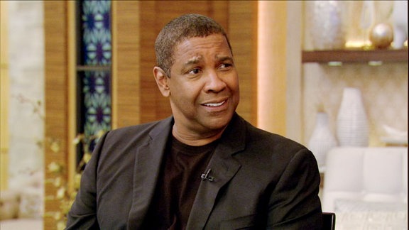 Denzel Washington in einer Talkshow
