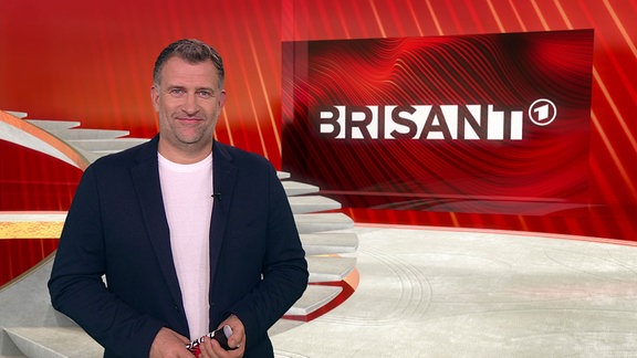 René Kindermann moderiert Brisant.