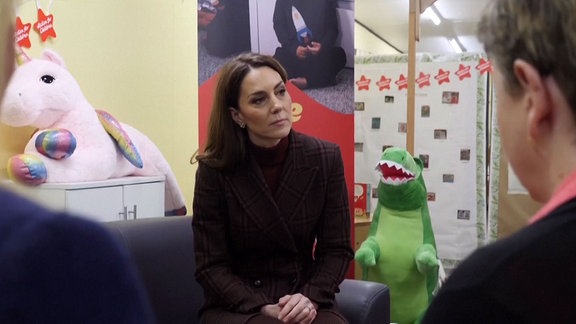 Prinzessin Kate bei einem Besuch im Frauengefängniss.