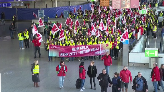 Streik Flughafen