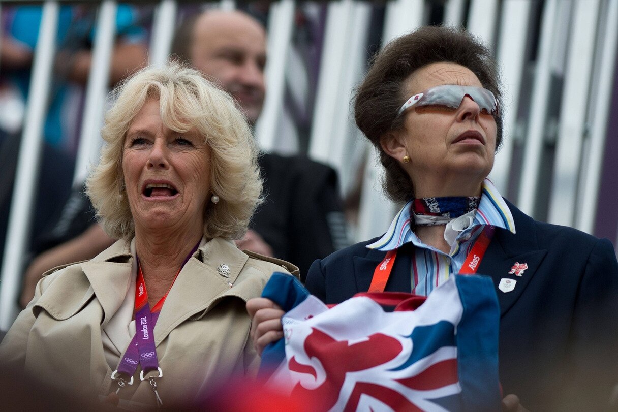 Camilla Parker Bowles, Prinzessin Ann, 2012