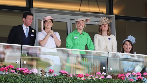 Prinz Eugenie und Carole Middleton