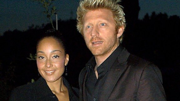 Caroline Rocher und Boris Becker, 2003