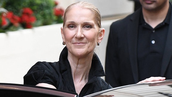 Celine Dion unterwegs in Paris 