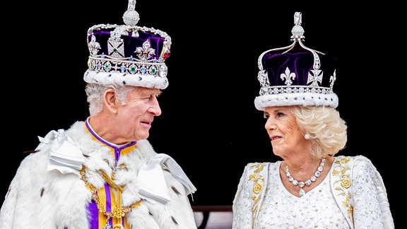 Krönung von König Charles III. und Königin Camilla, 6. Mai 2023.