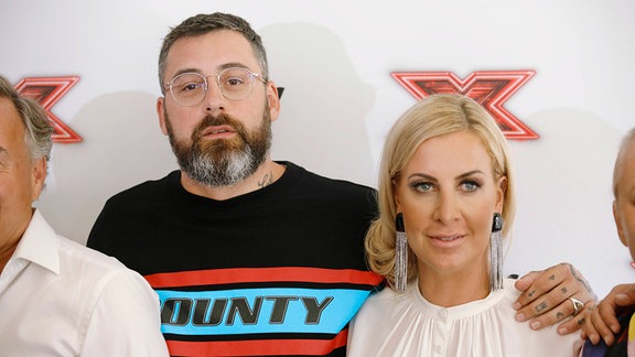 Paul Hartmut Würdig alias Sido mit Ehefrau Charlotte Würdig