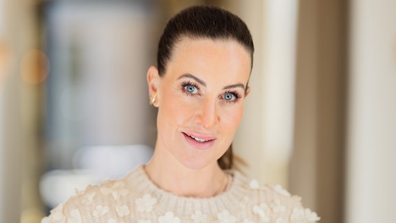 Charlotte Würdig, Moderatorin, steht bei einem Pressetermin zur neuen Staffel der RTL-Sendung «Die Verräter