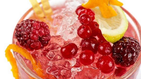 Cocktail mit Beeren