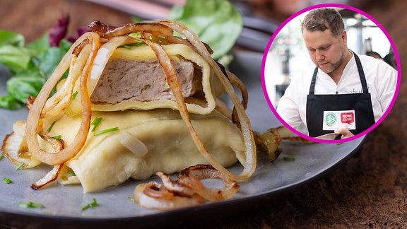 Anton Schmaus, Koch der Nationalmannschaft - Maultaschen