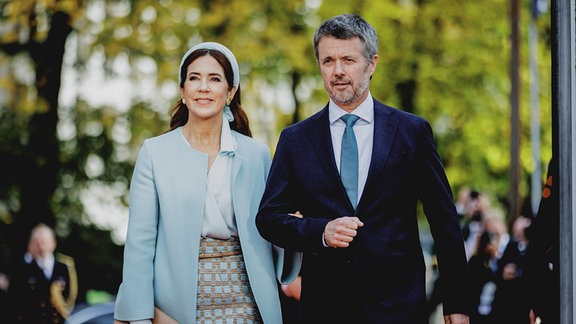 Koenig Frederik X. von Daenemark, und Koningin Mary von Daenemark