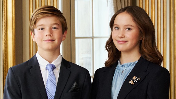 Dänisches Königsfamilie Zwillinge