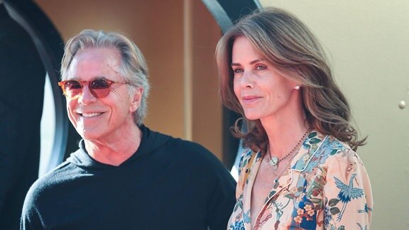 Don Johnson und Ehefrau Kelley Phleger