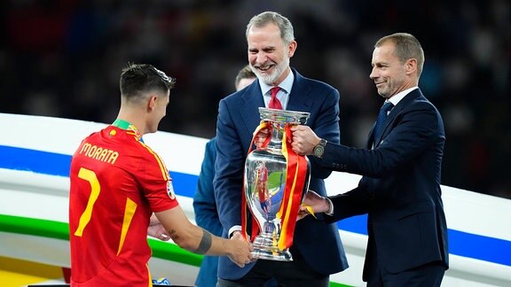 Alvaro Morata, König Felipe, Aleksander Ceferin