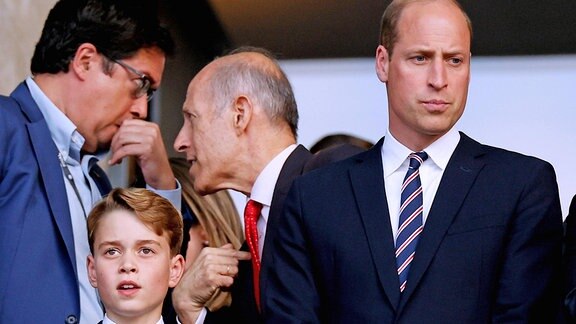 Prinz William und Prinz George