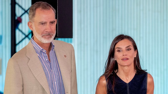 König Felipe und Königin Letizia von Spanien
