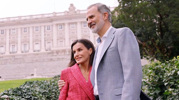 König Felipe und Königin Letizia