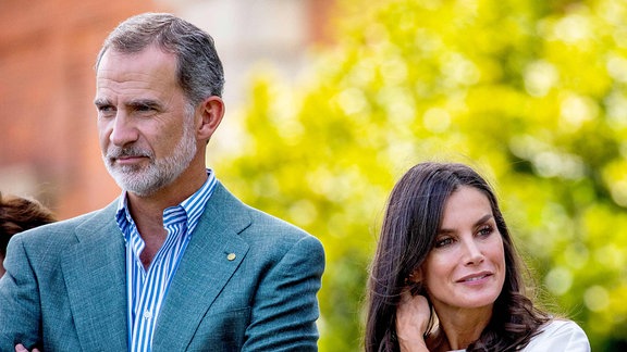 König Felipe und Königin Letizia