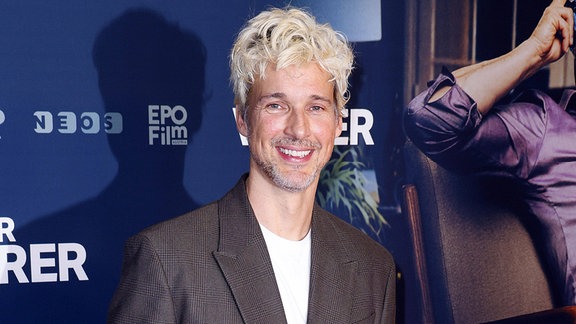 Portrait von Florian David Fitz bei einer Filmpremiere
