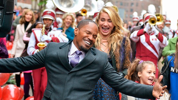 Filmszene mit Cameron Diaz und Jamie Foxx
