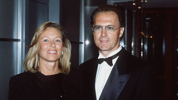 Franz Beckenbauer mit Ehefrau Sybille
