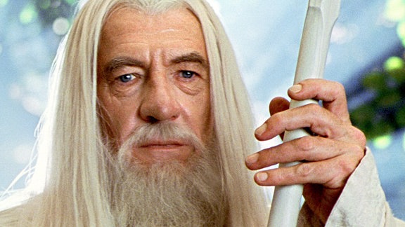 Der Zauberer Gandalf der Weiße (Ian Mc Kellen)