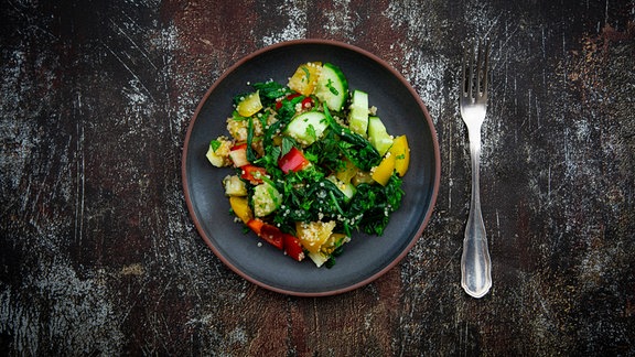 Salat mit Quinoa