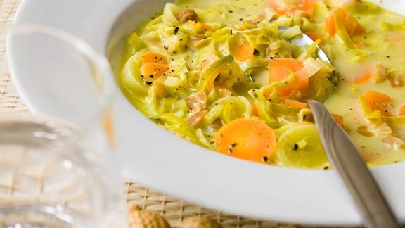 Gemüsesuppe.