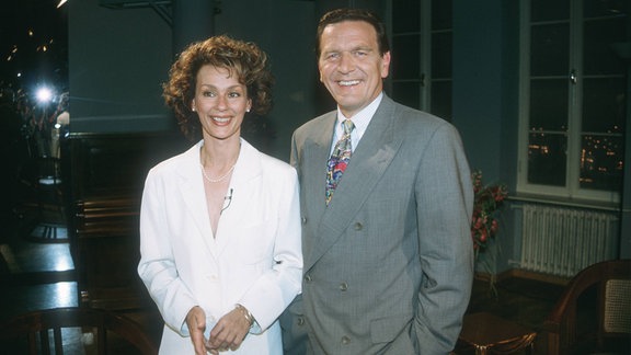 Gerhard Schröder mit Ehefrau Hiltrud Schröder