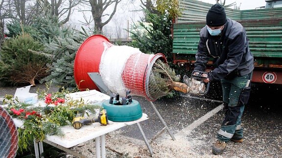 Weihnachtsbaumverkauf 