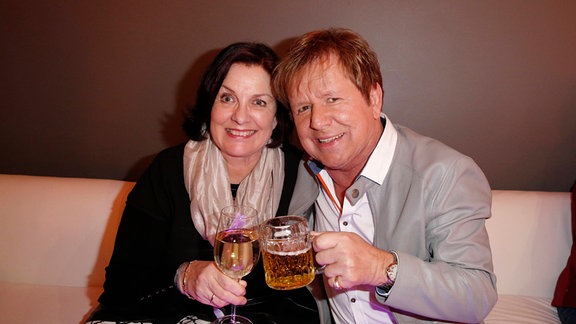 G.G. Anderson mit Ehefrau Monika Grabowski 