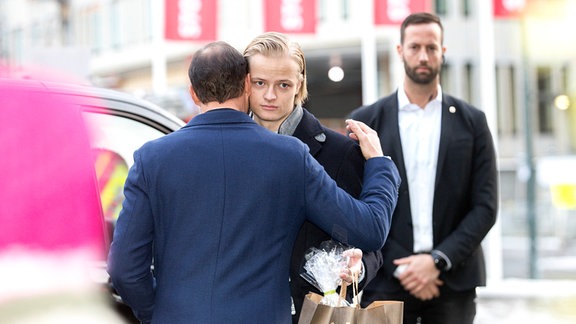 Kronprinz Haakon und Marius Borg Höiby