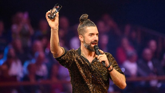 Michael Hartinger von Voxxclub in der TV Show 'Schlagerchampions
